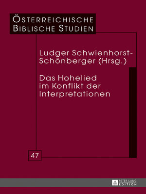 cover image of Das Hohelied im Konflikt der Interpretationen